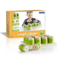 Guidecraft Weight Cylinders* Early Learning Skill Builders