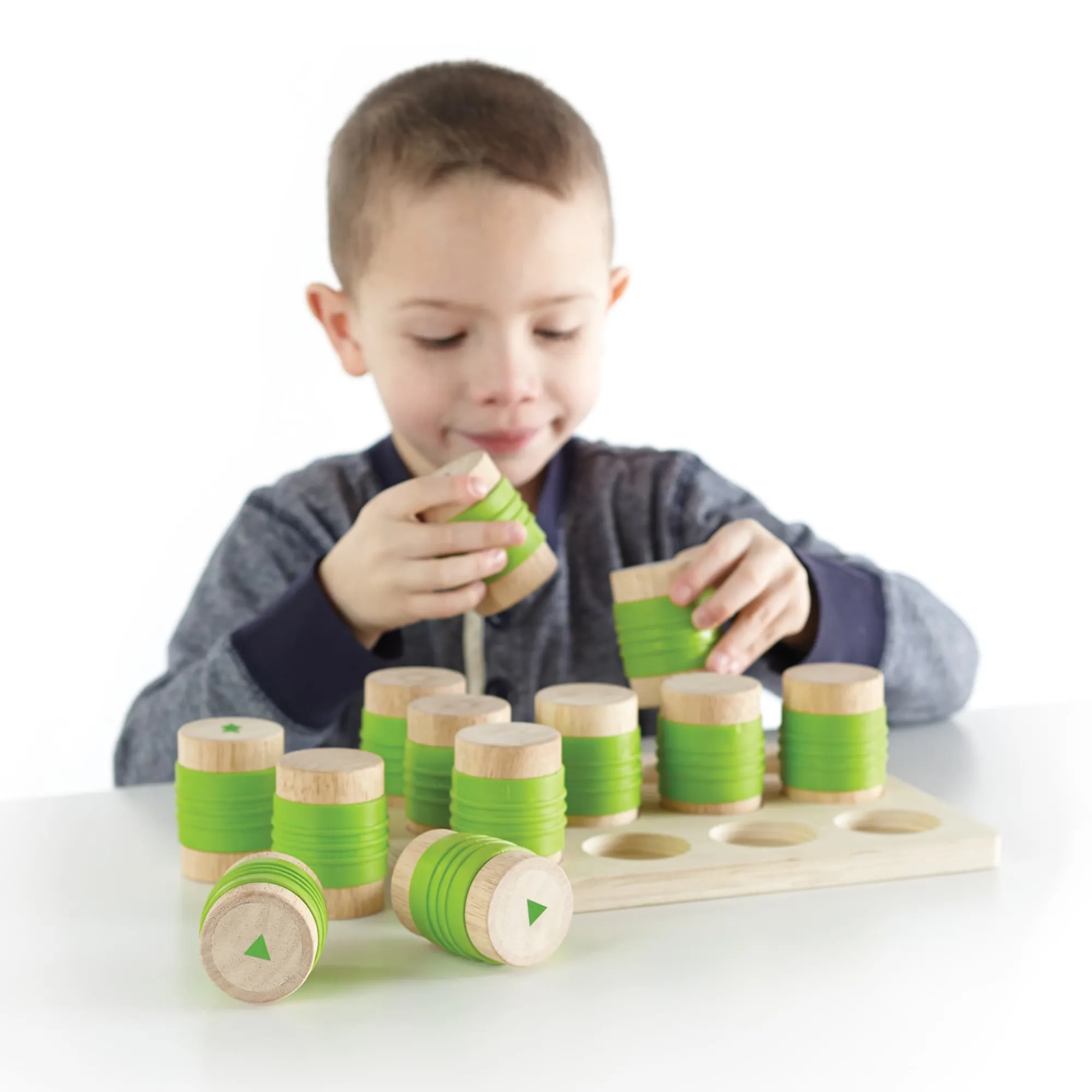 Guidecraft Weight Cylinders* Early Learning Skill Builders