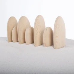 Guidecraft Wood Stackers - River Stones* Block Play|Wooden Toys