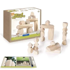 Guidecraft Wood Stackers - Standing Stones* Block Play|Wooden Toys