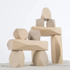 Guidecraft Wood Stackers - Standing Stones* Block Play|Wooden Toys