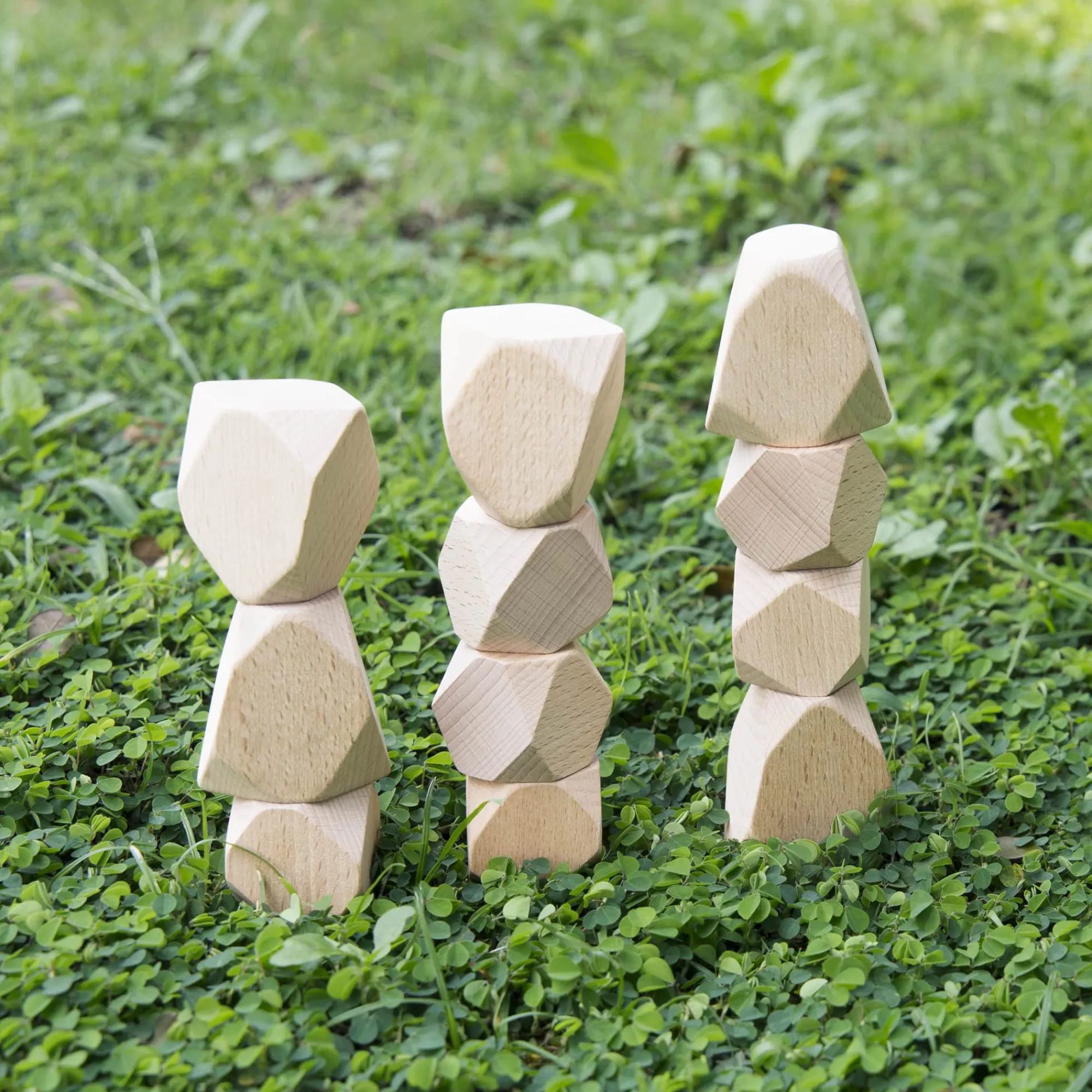 Guidecraft Wood Stackers - Standing Stones* Block Play|Wooden Toys