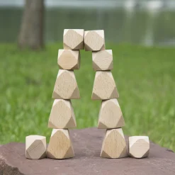 Guidecraft Wood Stackers - Standing Stones* Block Play|Wooden Toys