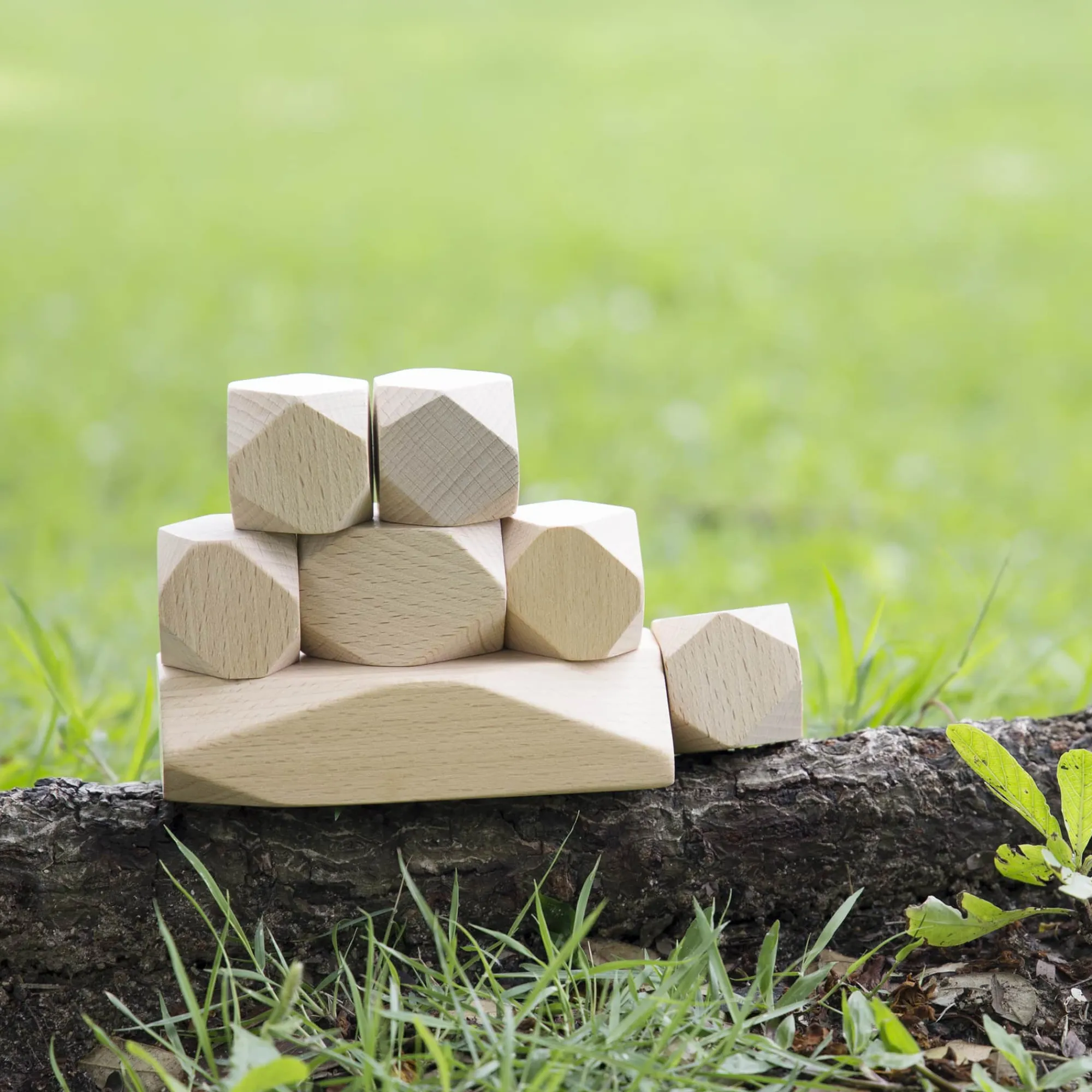 Guidecraft Wood Stackers - Standing Stones* Block Play|Wooden Toys