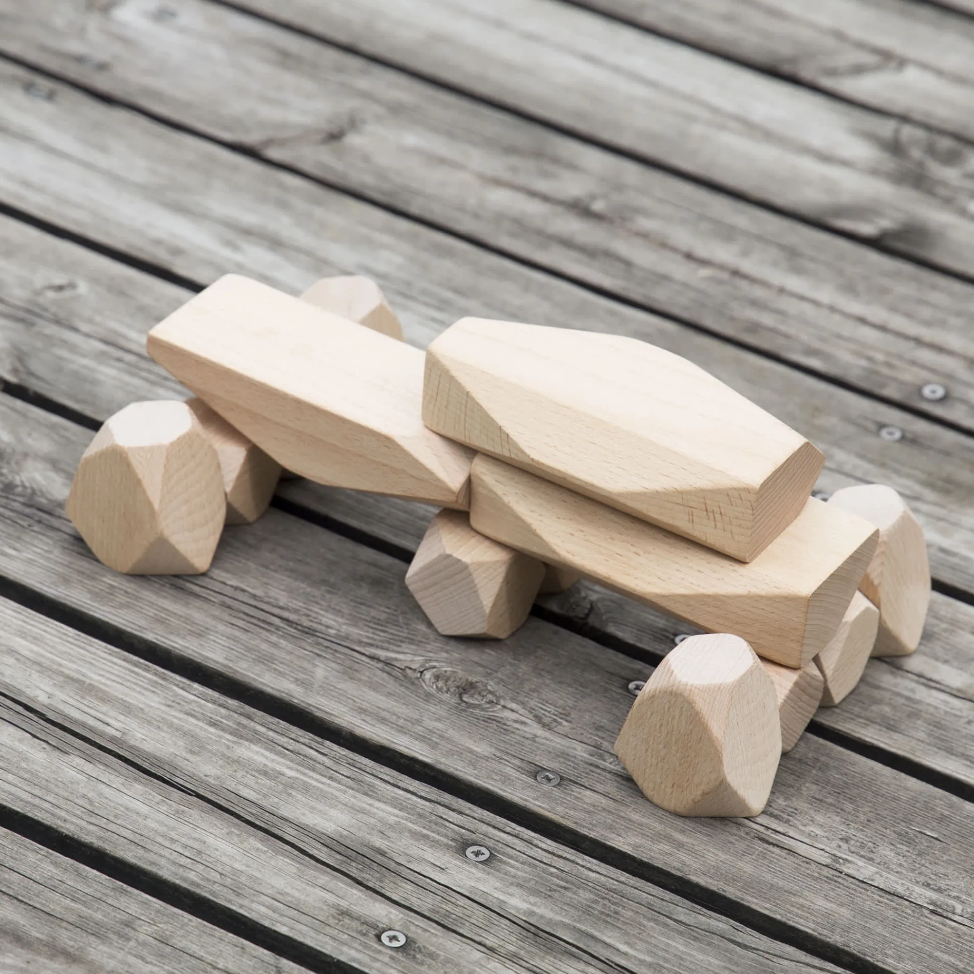 Guidecraft Wood Stackers - Standing Stones* Block Play|Wooden Toys