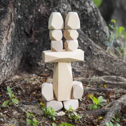 Guidecraft Wood Stackers - Standing Stones* Block Play|Wooden Toys