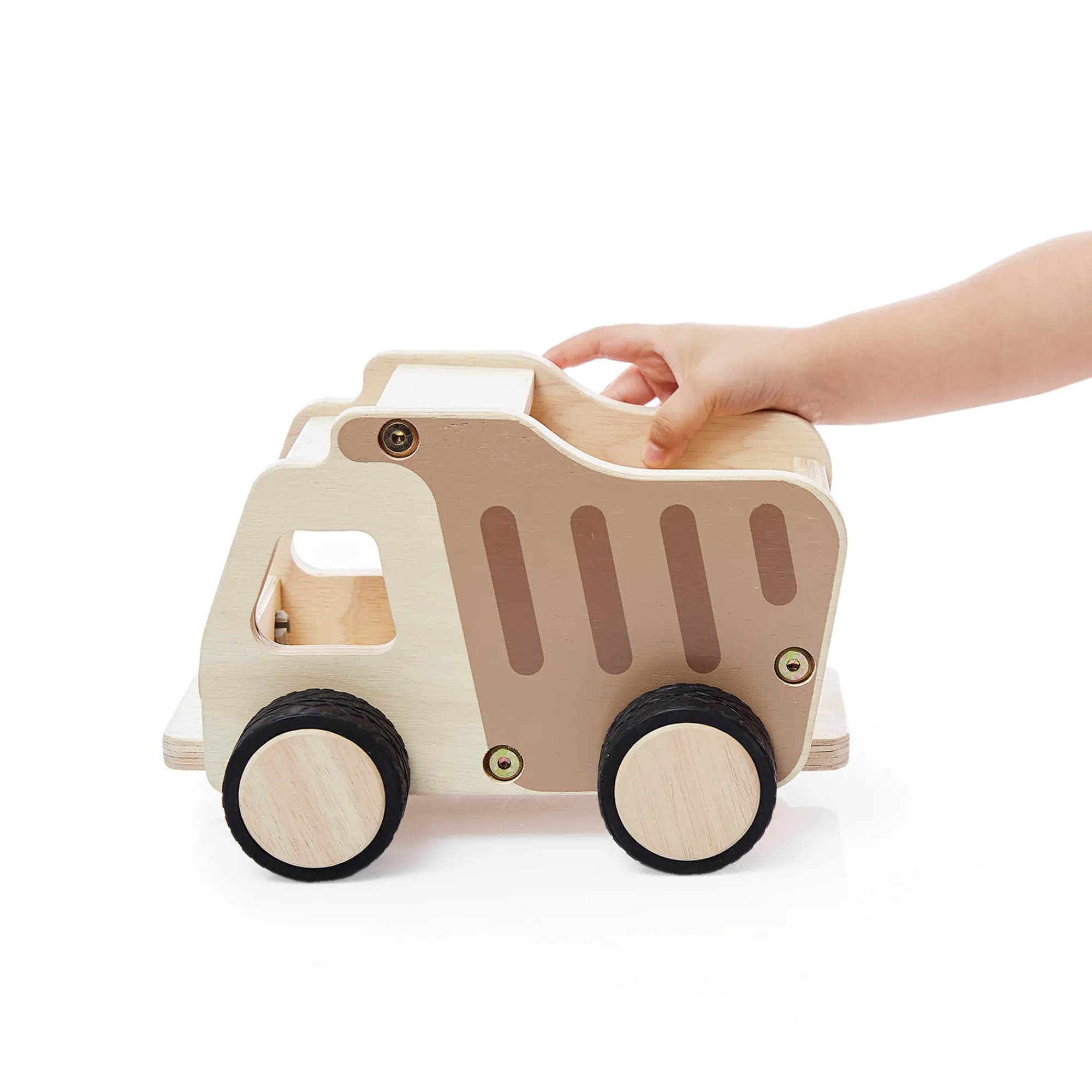 Guidecraft Wooden Dump Truck* Block Play|Toy Vehicles
