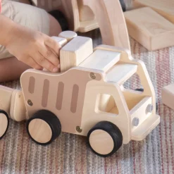Guidecraft Wooden Dump Truck* Block Play|Toy Vehicles