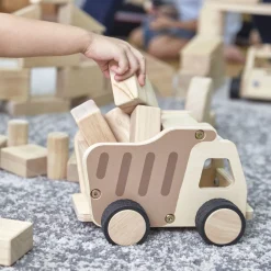 Guidecraft Wooden Dump Truck* Block Play|Toy Vehicles