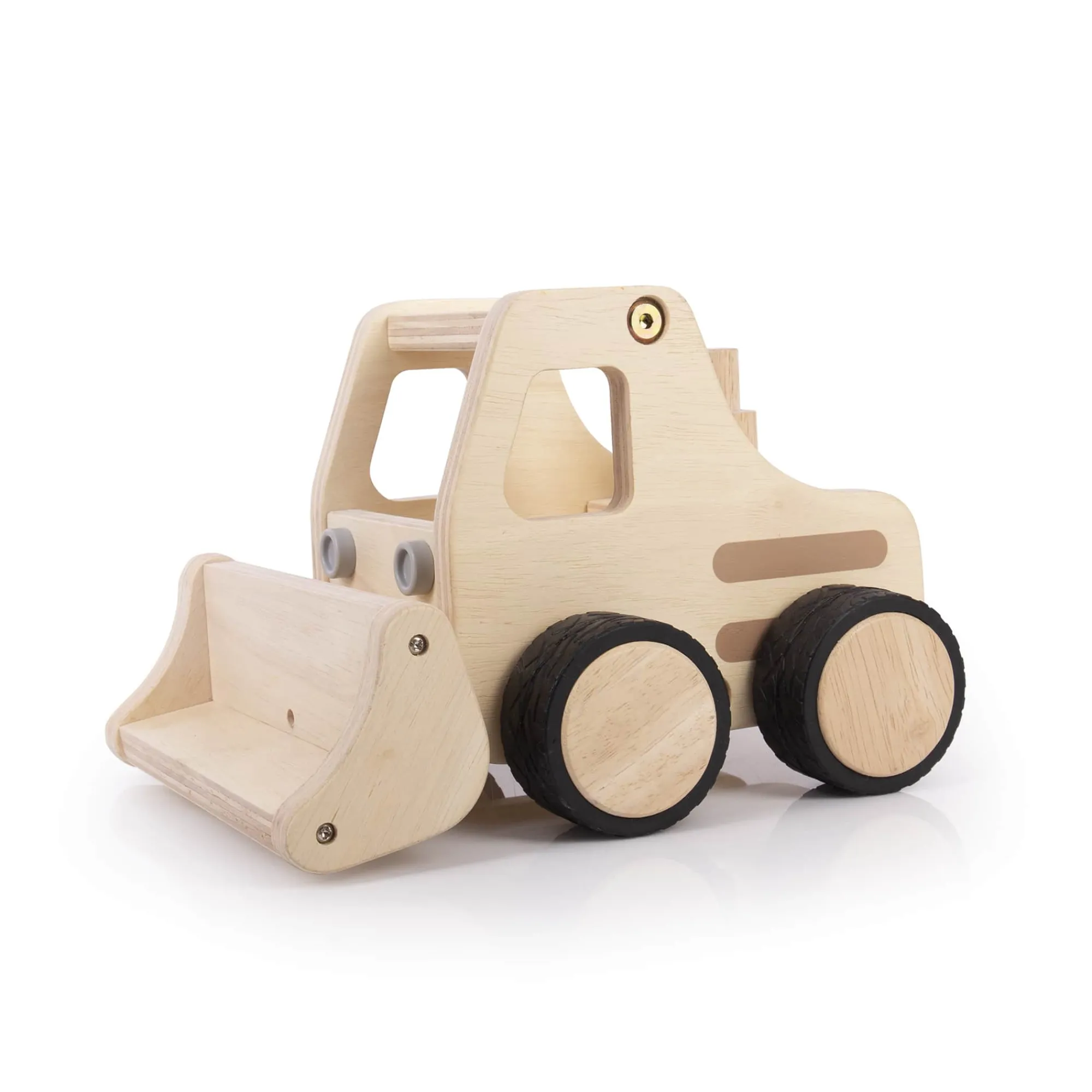 Guidecraft Wooden Front Loader* Block Play|Toy Vehicles