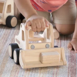 Guidecraft Wooden Front Loader* Block Play|Toy Vehicles