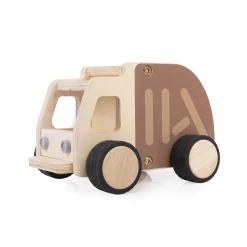Guidecraft Wooden Garbage Truck* Block Play|Toy Vehicles